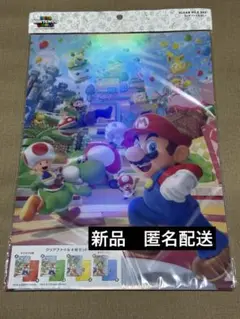 USJ ユニバ★マリオ　スーパーニンテンドーワールド限定★クリアファイルセット