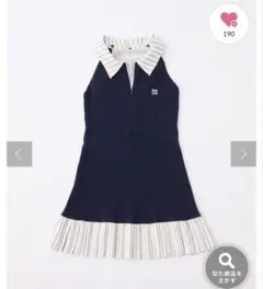 ドッキングプリーツノースリワンピ