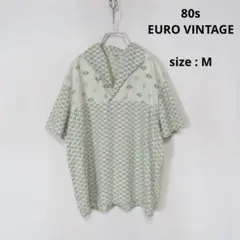 【値下げ◎】 VINTAGE / 80s ショールカラー プルオーバー シャツ