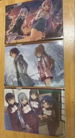 ようこそ実力至上主義の教室へサテライトクラス Vol.1クリアファイル3枚セット