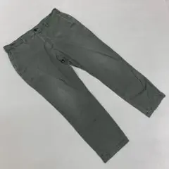 TOPVALU チノパンツ ストレッチ カーキ Fサイズ コットン カジュアル