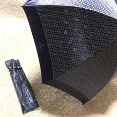 FENDI フェンディ 折りたたみ傘 ズッカ柄 総柄 男女兼用