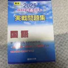 2025 大学入学共通テスト 国語 問題集
