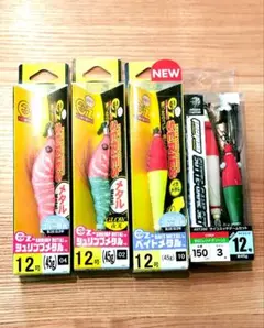 DUEL イージーベイトメタル 12号他 イカメタル ベーシック４個セット