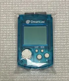 ドリームキャスト ビジュアルメモリ メモリーカード クリアブルー