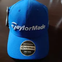 TaylorMade パフォーマンスキャップ 青色 ONE SIZE