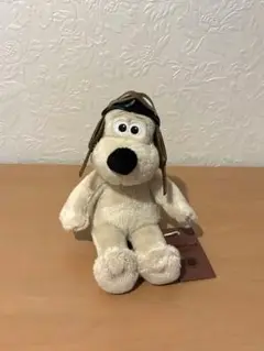 【匿名配送】新品　ウォレスとグルミット グルミット パイロット　ぬいぐるみ