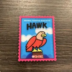 たべっ子どうぶつ アクリルステッカー HAWK