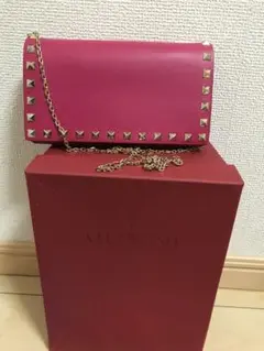 ヴァレンティノ スタッズミニショルダーバッグ
