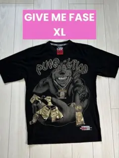 ギブミーフェイス　Tシャツ　XLサイズ