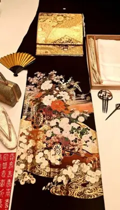 BIANCA　GOLF様ご専用❇️正絹黒留め袖