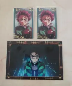 【匿名配送】鬼滅の刃 竈門炭治郎 半券 ドリンク 特典 フォトカード まとめて