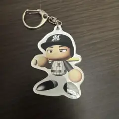 #61山本大斗 千葉ロッテマリーンズ パワプロ アクリルキーホルダー