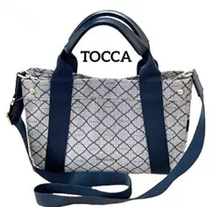 【極美品】TOCCA 2way トートバッグ ショルダー LIVRE TOTE