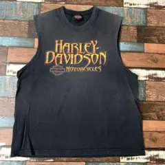 Harley-Davidson ハーレーダビッドソン　メンズ　タンクトップ　黒