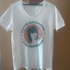 キース・リチャーズ　Keith Richards Tシャツ 小さめL