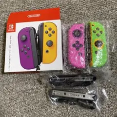 Nintendo Switch Joy-Conスプラ柄