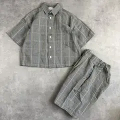 アーチアンドライン コットンリネンセットアップ 115-125