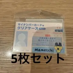 マイナンバーカード用クリアケース 5枚入り