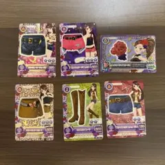 紫吹らん アイカツカード6枚セット