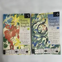 ★美品★Enjoy Simple English 2025年5月号6月号2冊