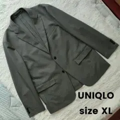 UNIQLO size XL 感動ジャケット ライトグレー