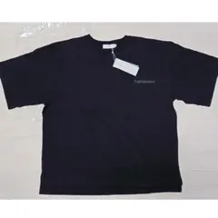 harapeco　Embroidery Tee　ブラック　Mサイズ