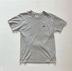 人気ロゴ◎フルーツオブザルーム 刺繍Tシャツ グレー S 古着