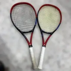 YONEX VCORE 100 ラケット 2本セット【グリップサイズ1】ガット付