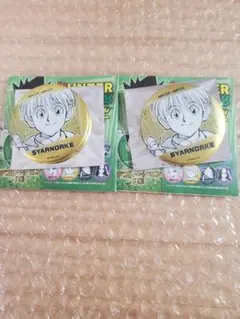 HUNTER×HUNTER デコレクション缶バッジ　シャルナーク ２点