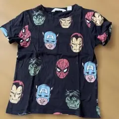 H&M Marvel スーパーヒーロー Tシャツ 128cm