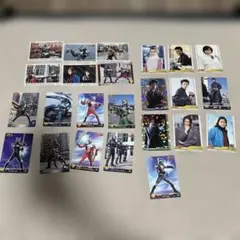 当時の物!仮面ライダー龍騎　トレーディングコレクション　　　24枚セット　キラ有