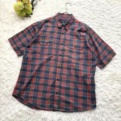 ゼネラルサプライ　シップス　 チェック柄シャツ　半袖　マルチカラー　カジュアル