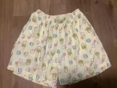 すみっコぐらし 半ズボン 11-12歳 イエロー