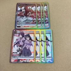 各4枚セット　物語 シリーズ　るろうに剣心　特別交流会　プロモ