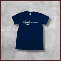 US古着 GILDAN ギルダン プリント Tシャツ 半袖 ネイビー Sサイズ