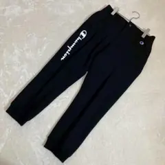 Champion ブラック ジョガーパンツ