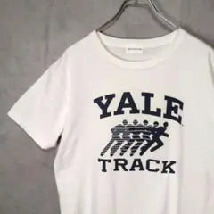 Yale　University 　YALE TRACK 　カレッジᎢシャツ M