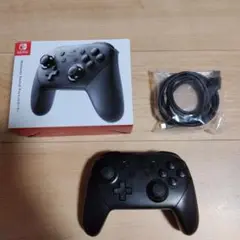 【ジャンク品】Nintendo Switch Proコントローラー ブラック