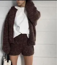 searoomlynn ハンドニットジャケット