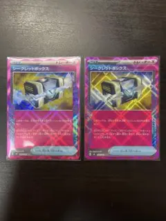 シークレットボックス　2枚