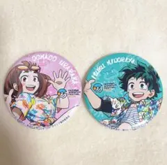 沖縄 アニメーションフェスティバル ヒロアカ 缶バッジ 2個セット 最終値下げ