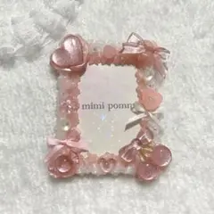 ♡ハートチェリー♡ピンク ホイップデコ トレカケース