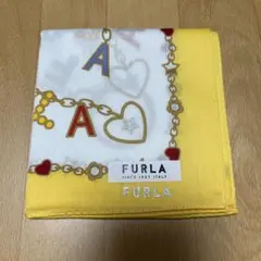FURLA シルクハンカチ 大判