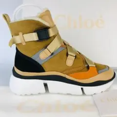 新品未使用★定価約10万円★Chloe・ハイトップスニーカーSonnie(36)