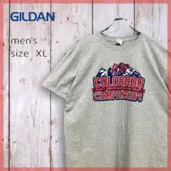 GILDAN ギルダン★Tシャツ★都市ロゴ★XLサイズ★US古着