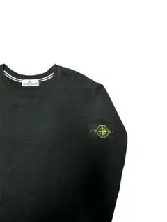 【早い者勝ち】STONE ISLAND ブラック トレーナー