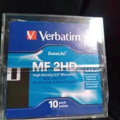 Verbatim MF2HD 黒 7枚入 2HD 3.5型 フロッピーディスク