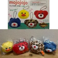 mojojojo モジョジョジョ フェイスマスコットポーチ BC キーホルダー