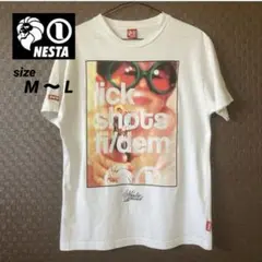NESTA BRAND プリント ロゴ Ｔシャツ・ストリート size M